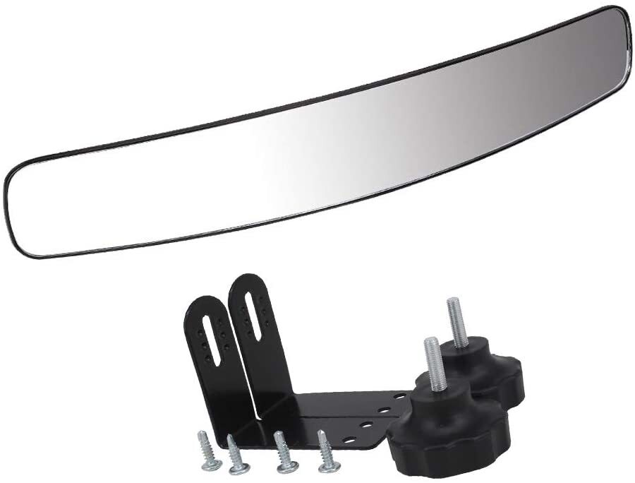 10L0L Golf Cart Mirrors,Panoramic Rear View Mirror for Yamaha EZGO Club Car