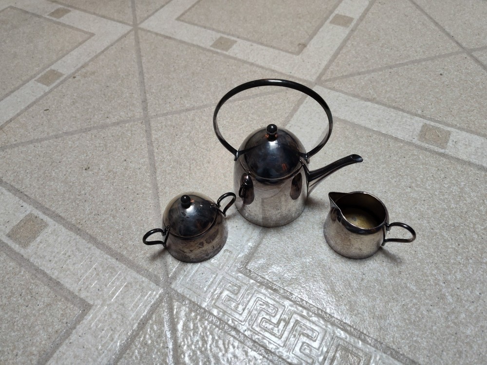 Miniature Tea Set, National Silver Co