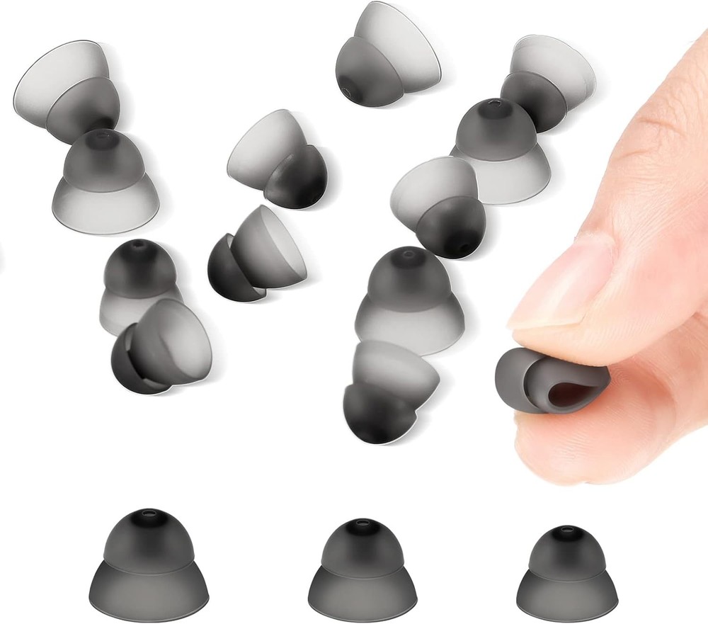 30-Pack Silicone Hearing Aid Domes – Comfortable, Durable, and Versatile for ...
