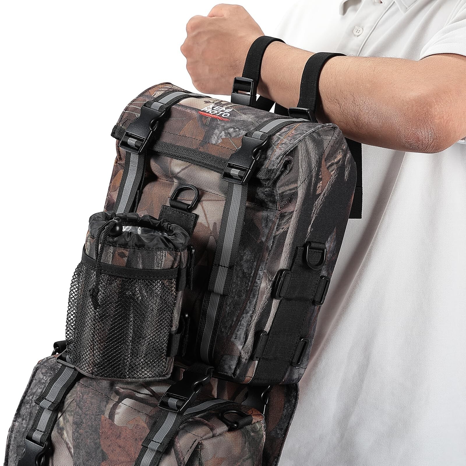 ATV Fender Bag Cooler Bag Pack Luggage Storage Cargo Camo For Sportsman Yamaha