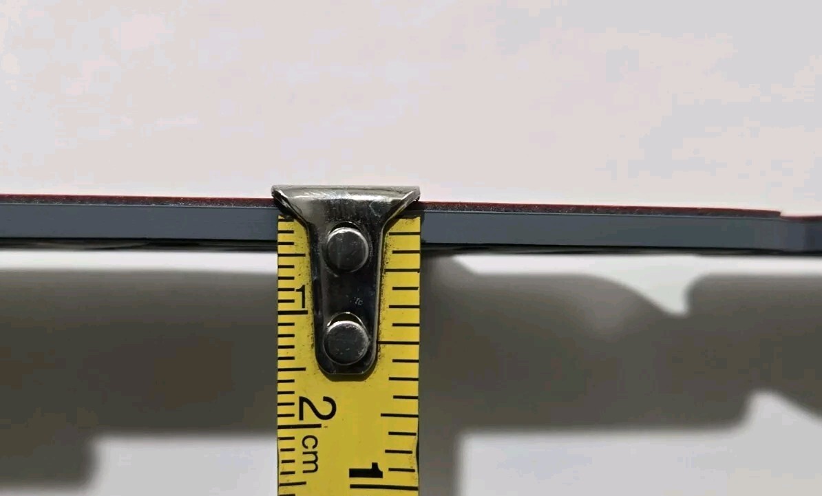 2PK SNAP ON TOOL BOX FLAG LOGO EMBLEM MATTE Colored Plastic Badge Decal 8"+3 Drv