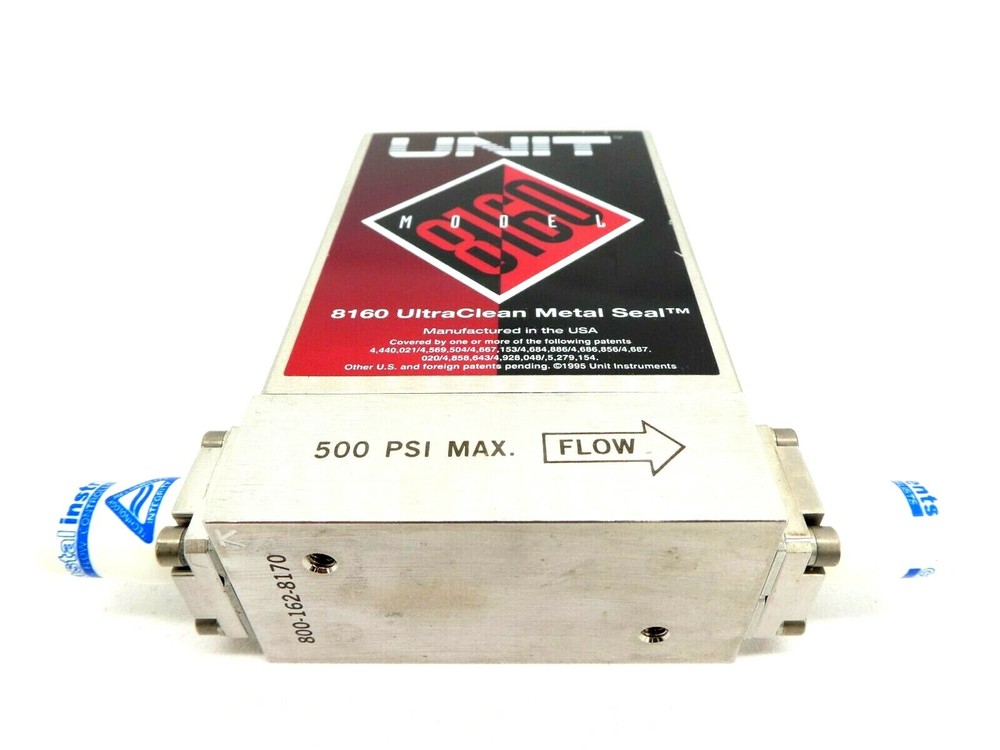 UNIT Instruments UFC-8160 Mass Flow Controller MFC 3 SLM N2 8160 Refurbished