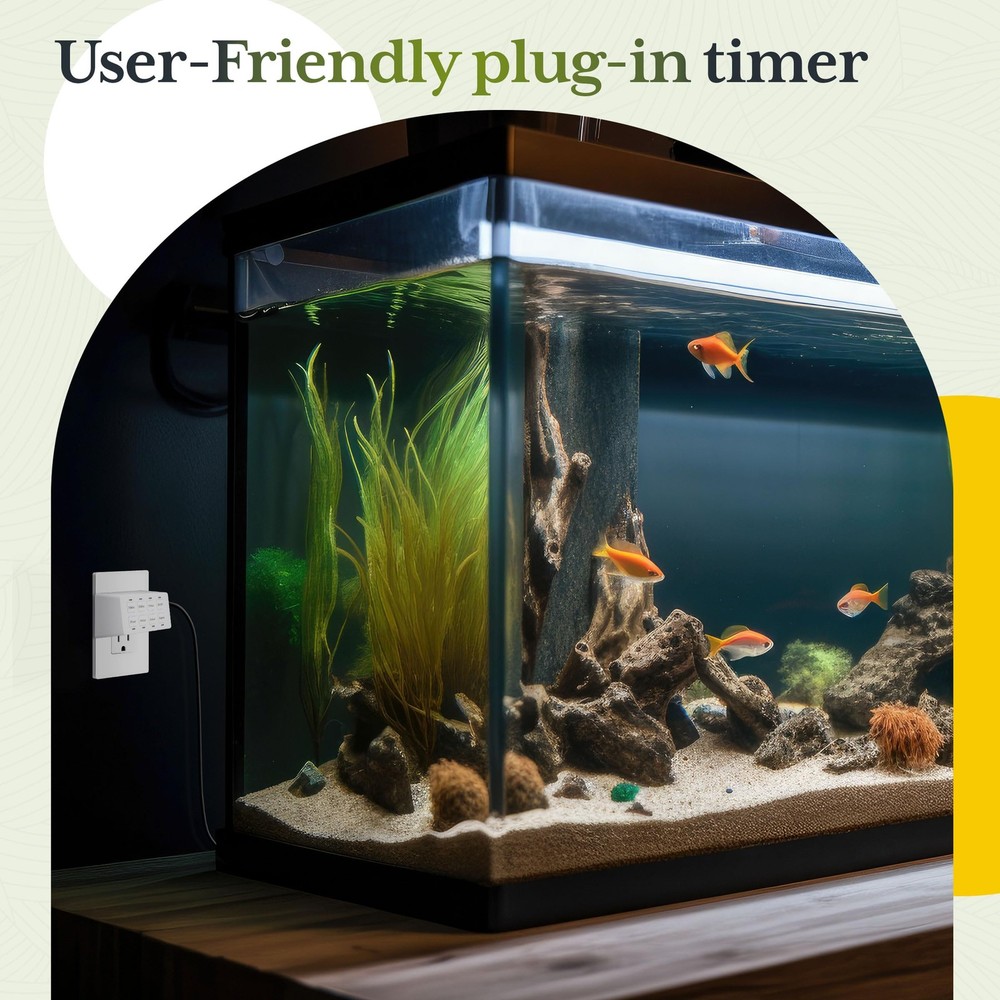 TG 8-Hour Indoor Countdown Plug-in Timer, Timer for Electrical 1 PACK, White