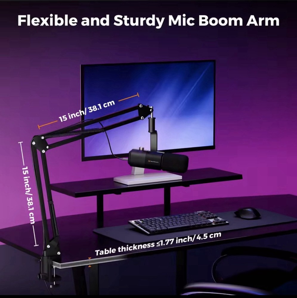 Maono PD400X USB/XLR Dynamic Microphone, Gaming Microphone Set