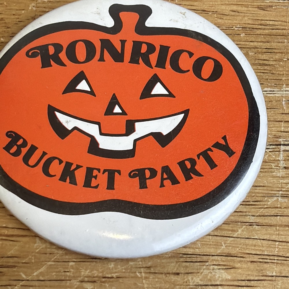 ronrico bucket party button