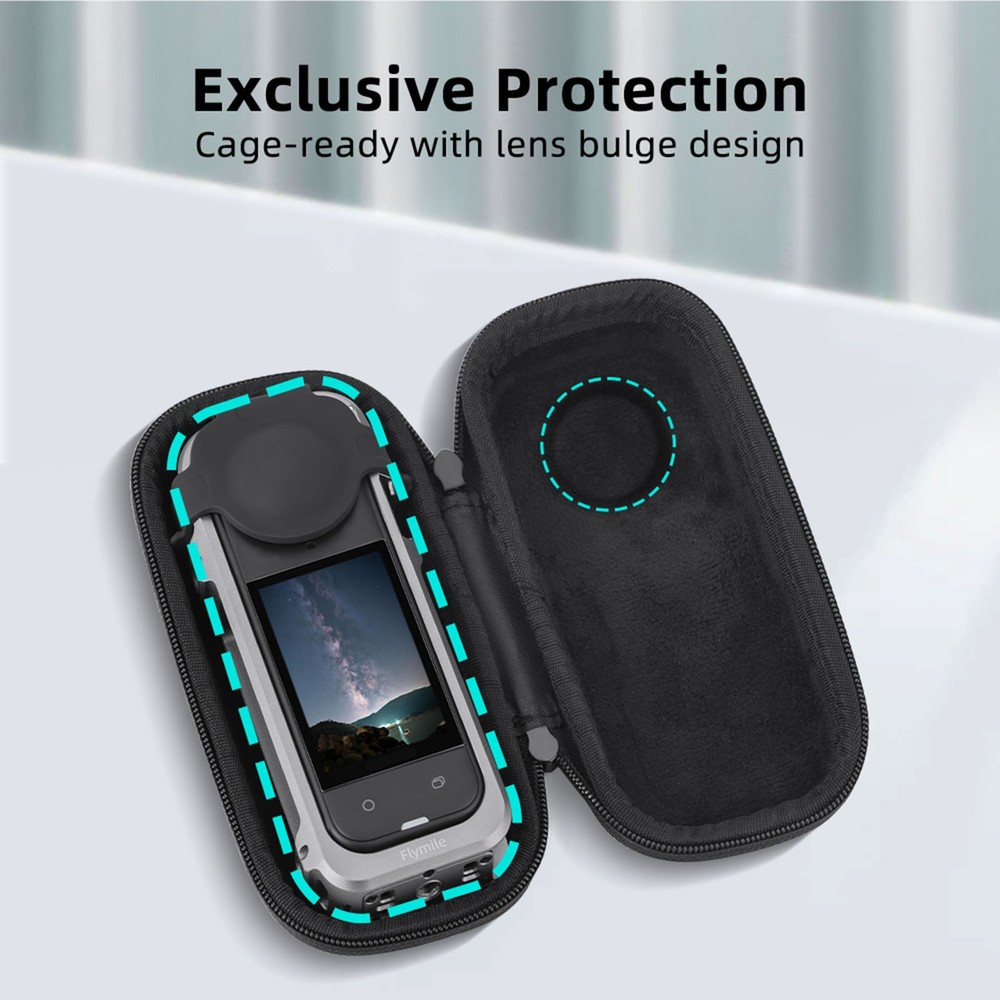 Panoramic Camera Rabbit Cage Storage Bag for Insta360 X5