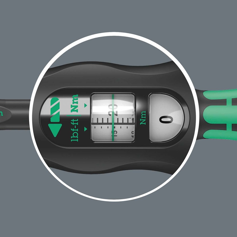 Click-Torque A6 in textiler Box mit Bits + Nüssen