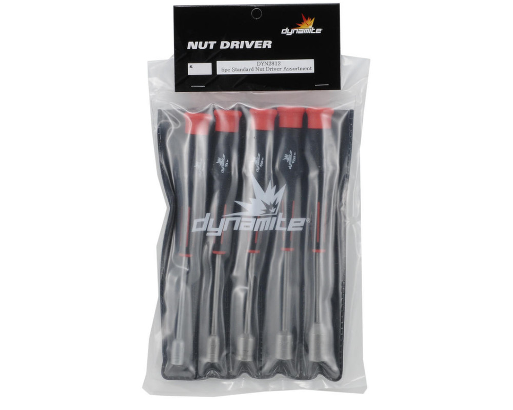 Dynamite 5 pc Standard Nut Driver Assortment DYN2812 Hand Tools Misc Ergonomic