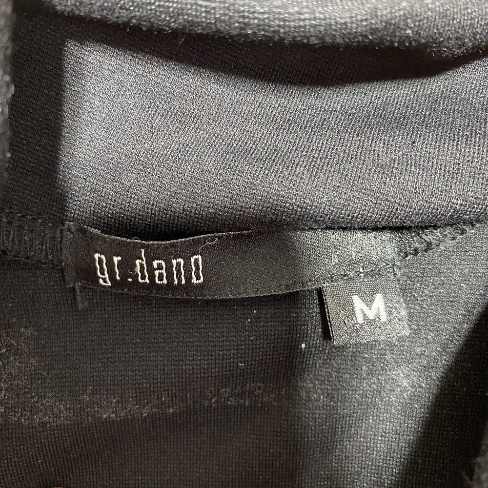 Gr.Dano Women Black Jacket full zip Size Medium