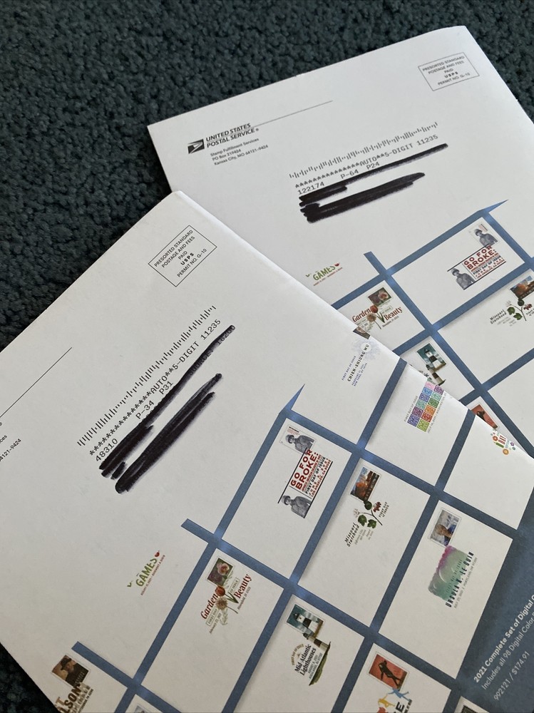 Christmas Catalogs, Usps, Delivering Heer/ Cheer, New , 2021