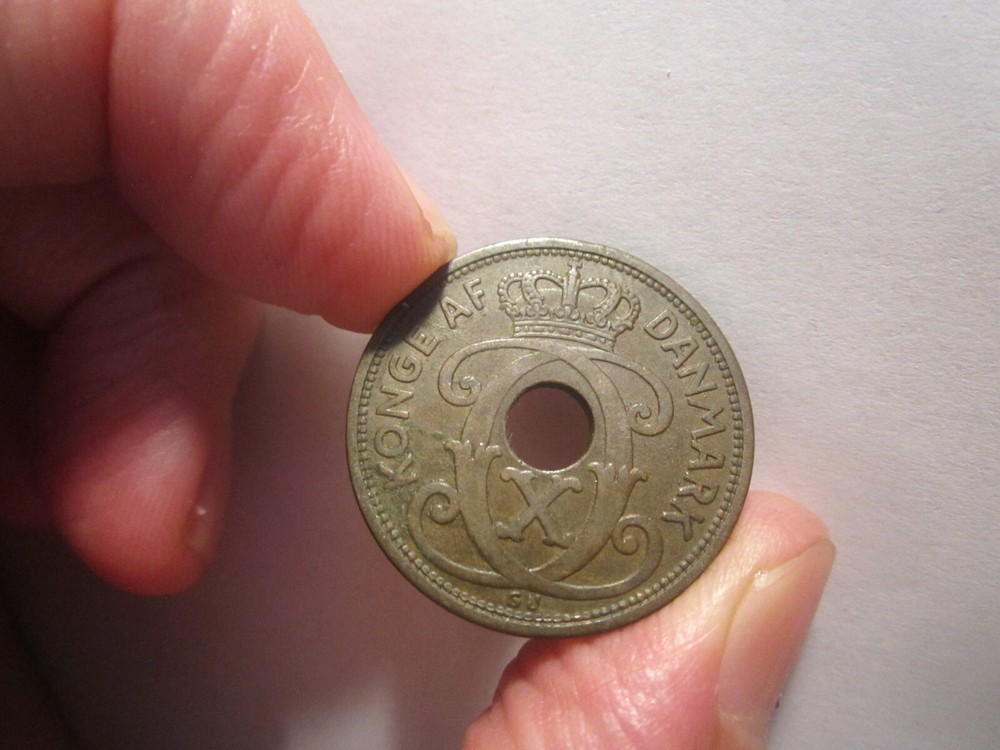 KEY DATE 1935 DENMARK 5 ORE