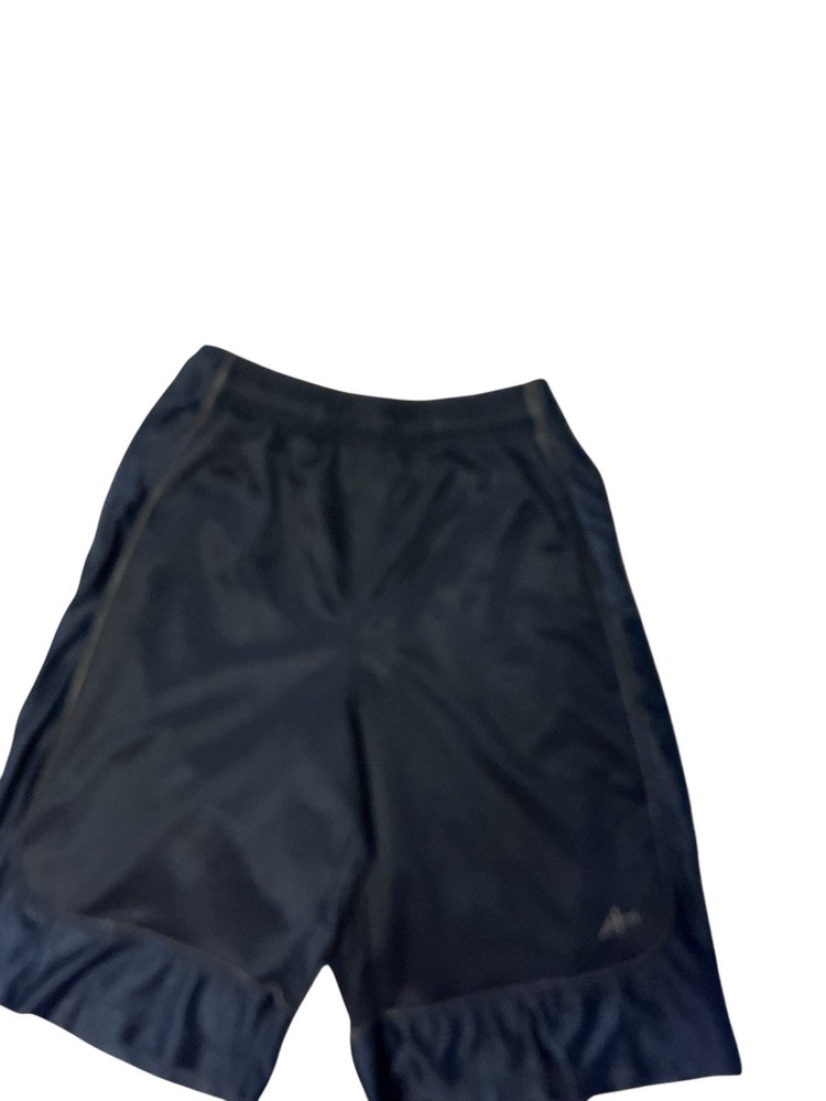 Athletech Men's Athletic Mesh Shorts Black Size S Polyester Drawstring