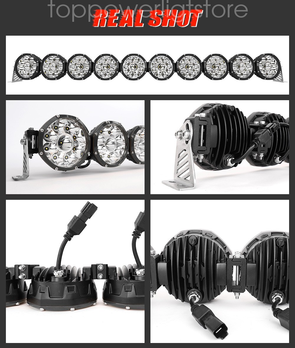 Colight Designs™ Linkable +Black Cover Roof LED Light Bar for Can-Am Maverick X3