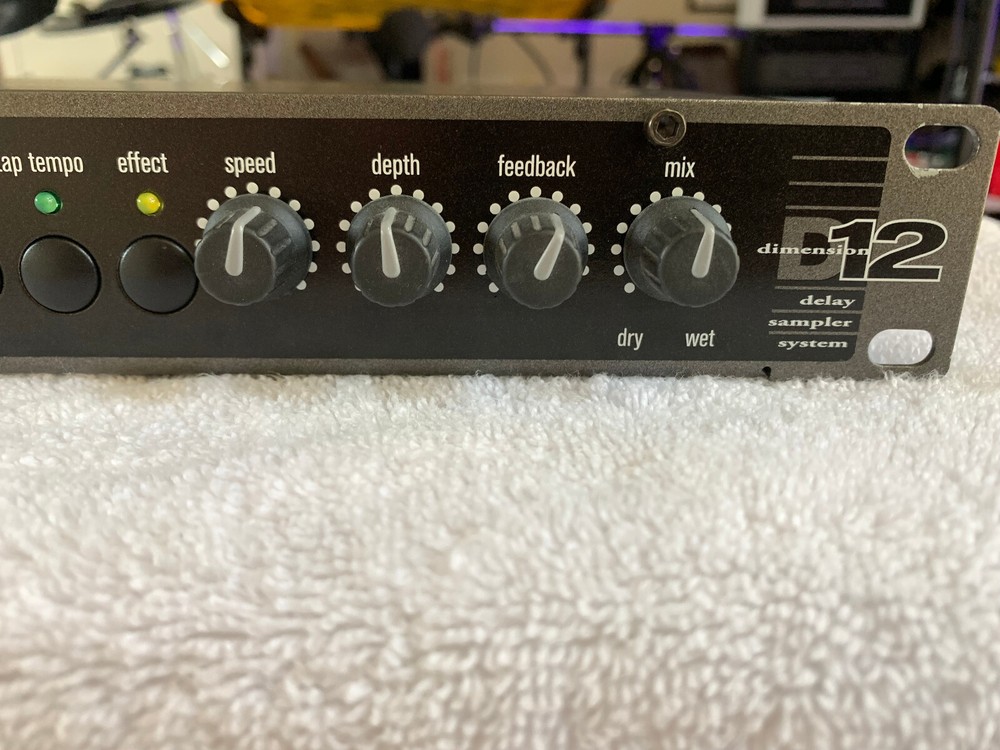 DOD Digitech D12 Dimension 12 Looper Sampler 1999 Rack Rare
