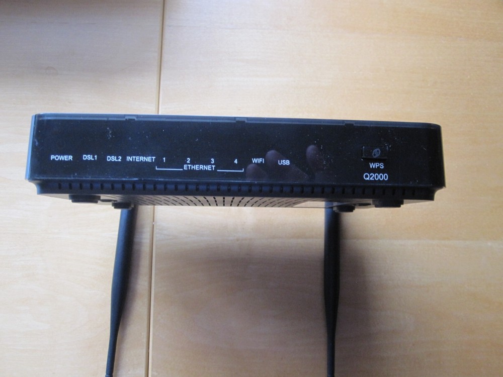 Actiontec - CenturyLink - Q2000 - DSL Modem - Adapter Included