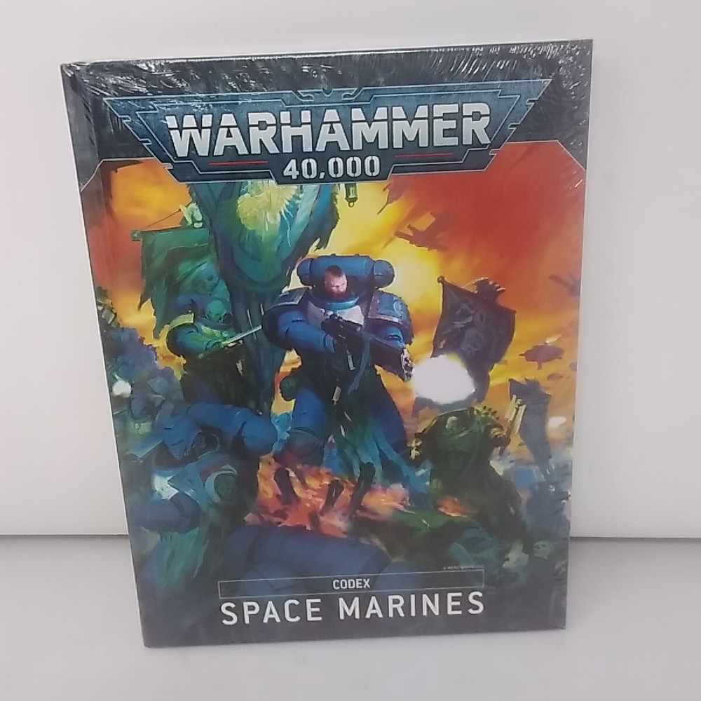 Games Workshop Warhammer 40k Codex: Space Marines 9th Edition Hardcover Book