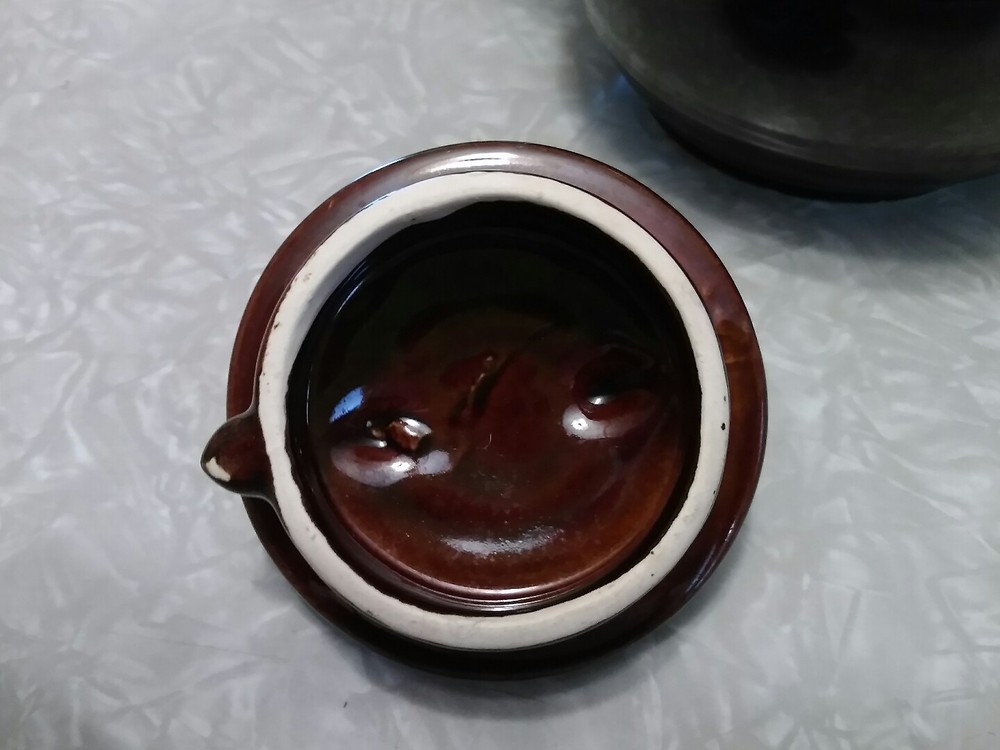 McCoy salwater glaze stoneware tea pot.