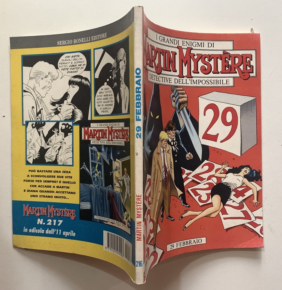 BONELLI MARTIN MYSTERY NO. 216 2000