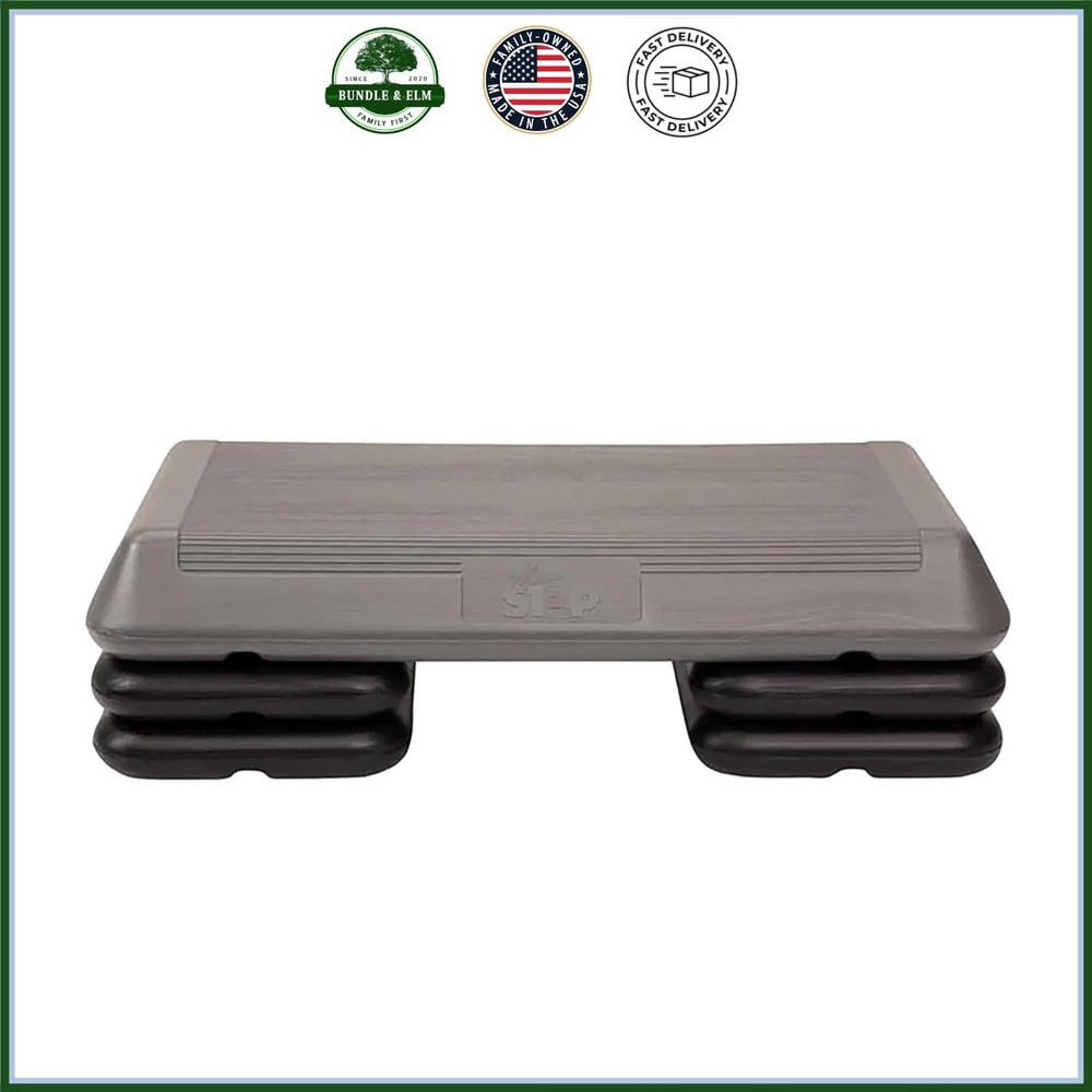 Circuit Size Exercise Step Platform for Home Workouts with Adjustable Height