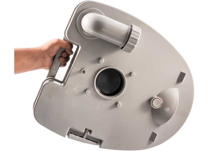 Camco 41545 Premium Portable Travel Toilet - 5.3 Gallon Capacity