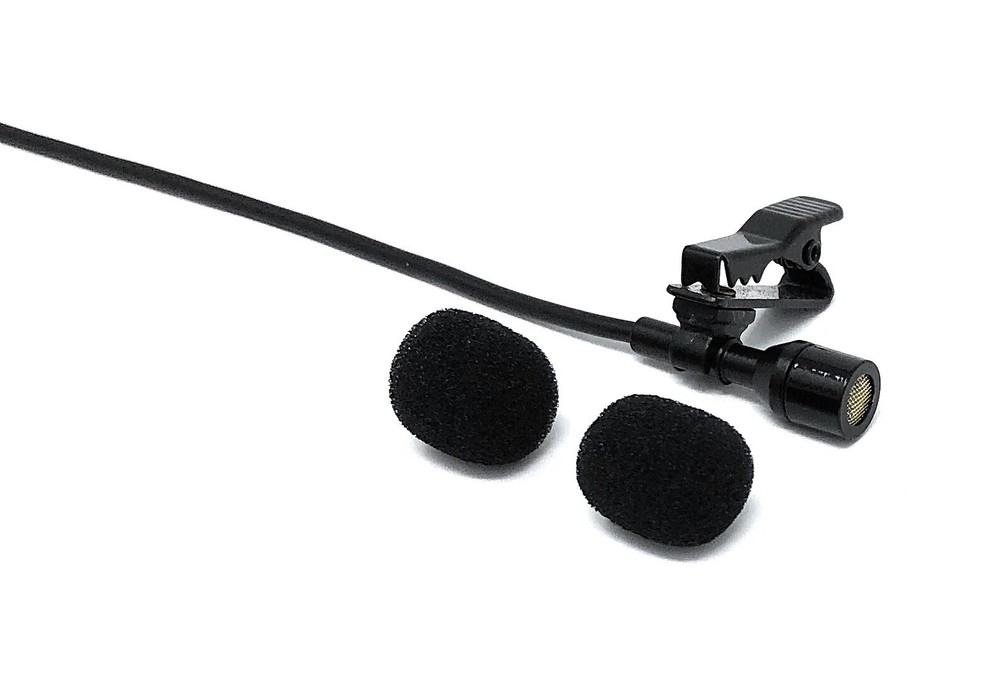 Lavalier Lapel Microphone for AKG/Samson Wireless Bodypack Transmitters