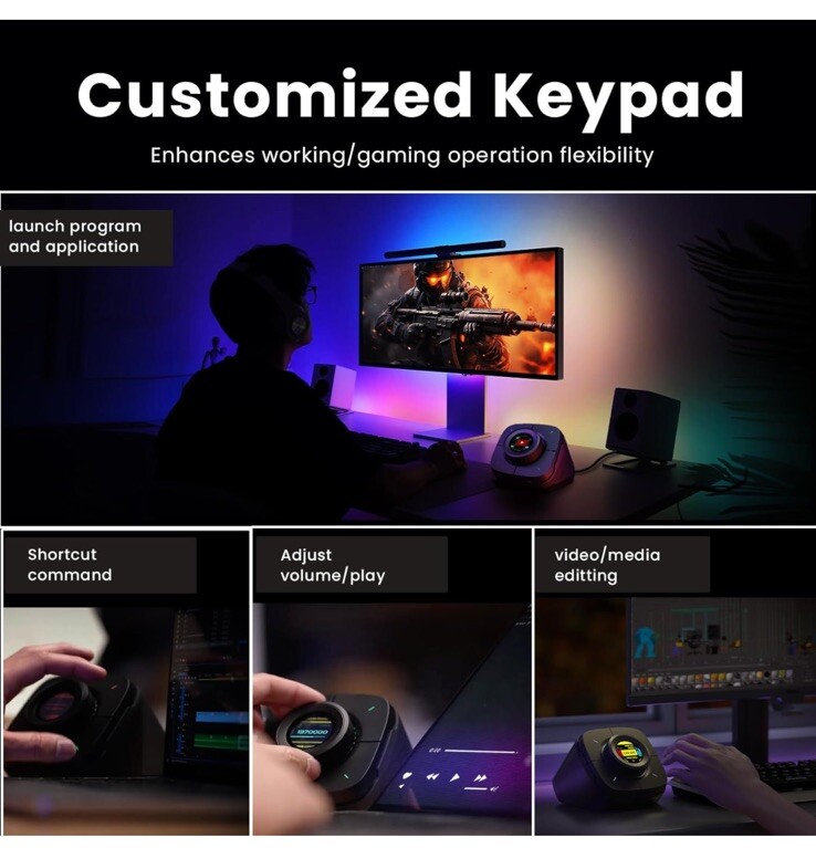 Cololight Stream Deck COLOPLAY Desktop Controller Gaming PC - LS169 NEW