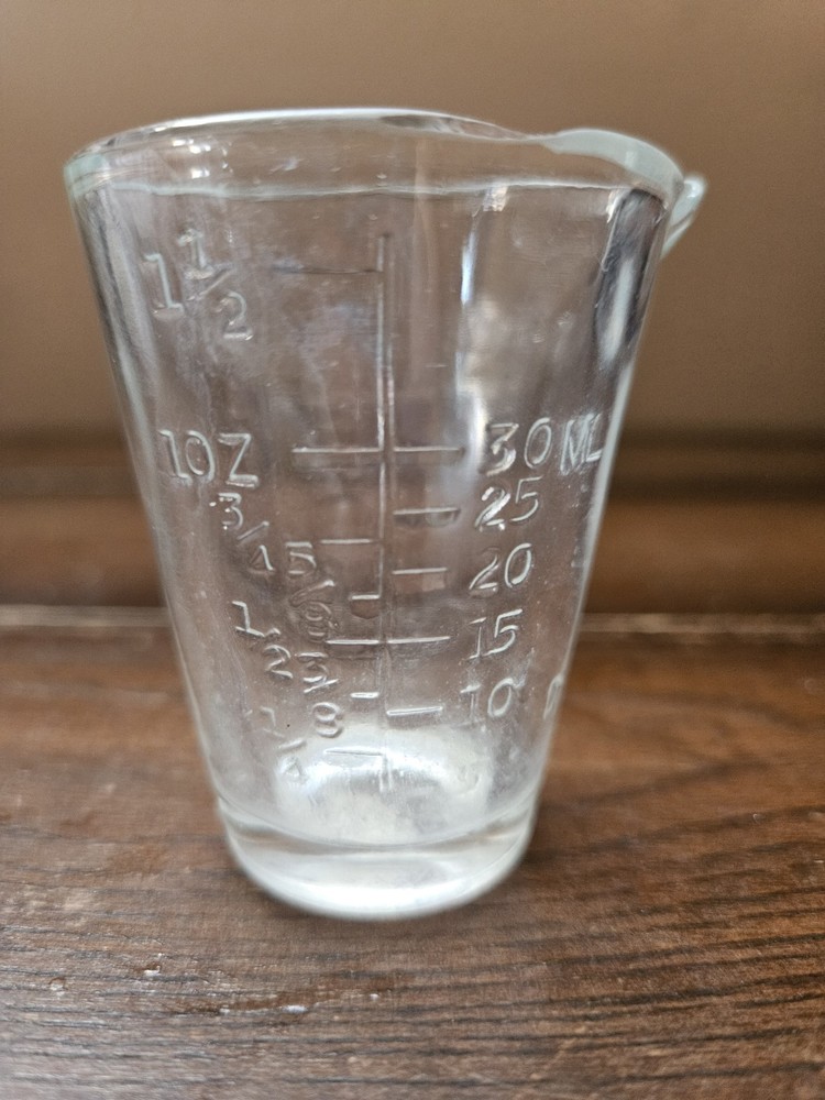 Antique Small Measuring Glass.