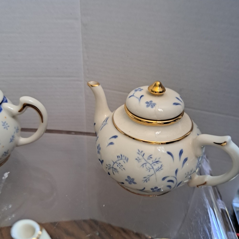 Lenox Mini 3'' Teapots 6 Assorted Styles Porcelain