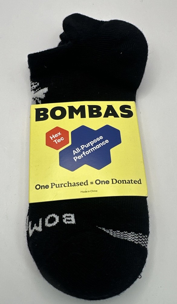 BOMBAS Hex Tec All-Purpose Performance Midweight Ankle Socks Size Large