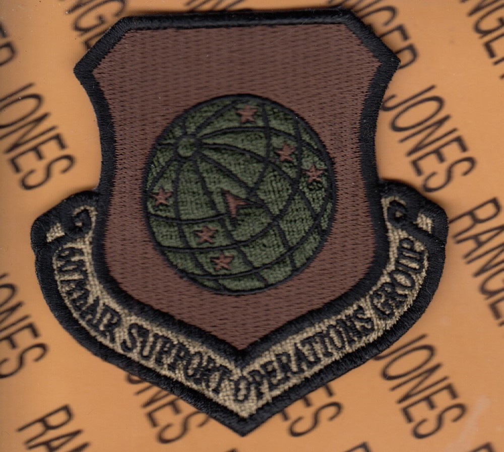 USAF Air Force 607th ASOG Air Support Operations Group 3.5" OCP No Hook patch
