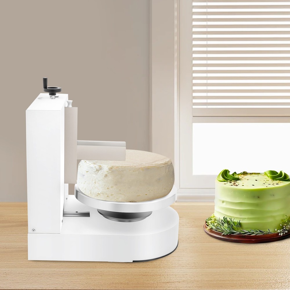 200W Decorating Machine 4-12in Auto Cake Icing Smoother Coating Scraping Machine