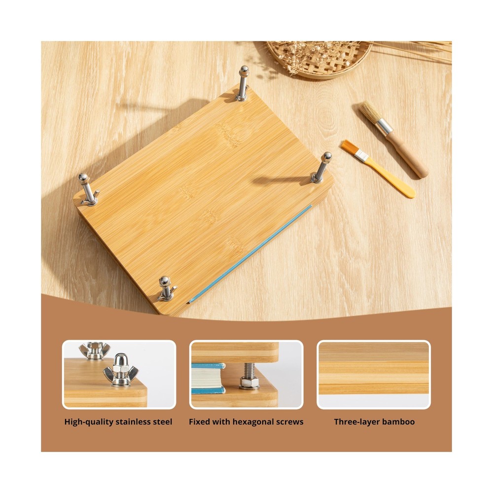 pamctry 50 Pcs Book Binding Kits for Beginners - Complete DIY Kit with Tools ...