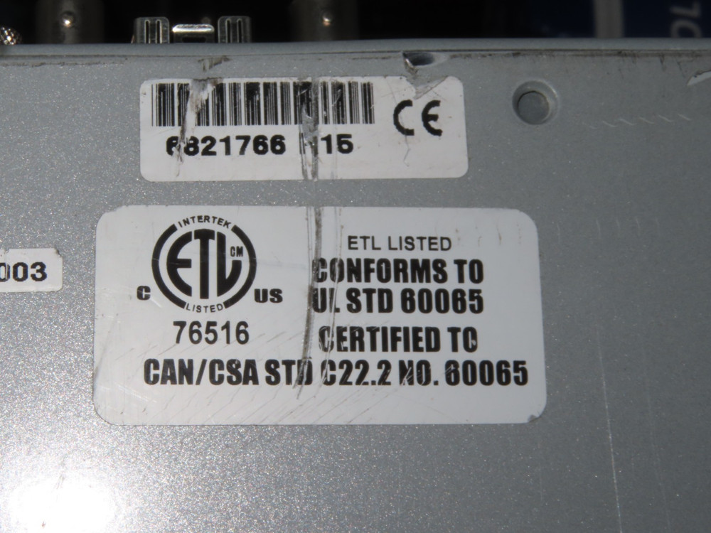 Sencore MRD-3187B Multi-format Modular Receiver Decoder (Untested)