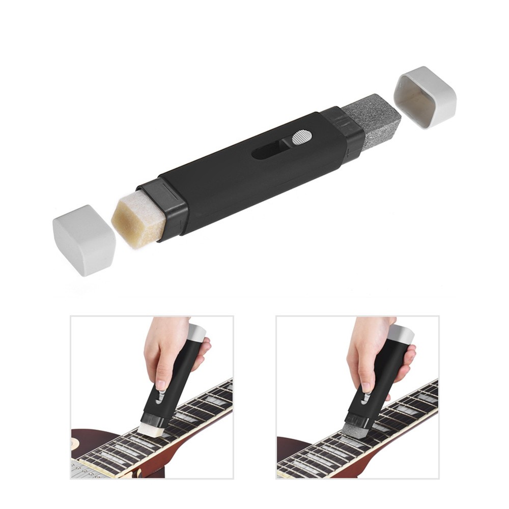 Guitar Strings Cleaning Tool Derusting Lubricating Felt String Maintenance Kit