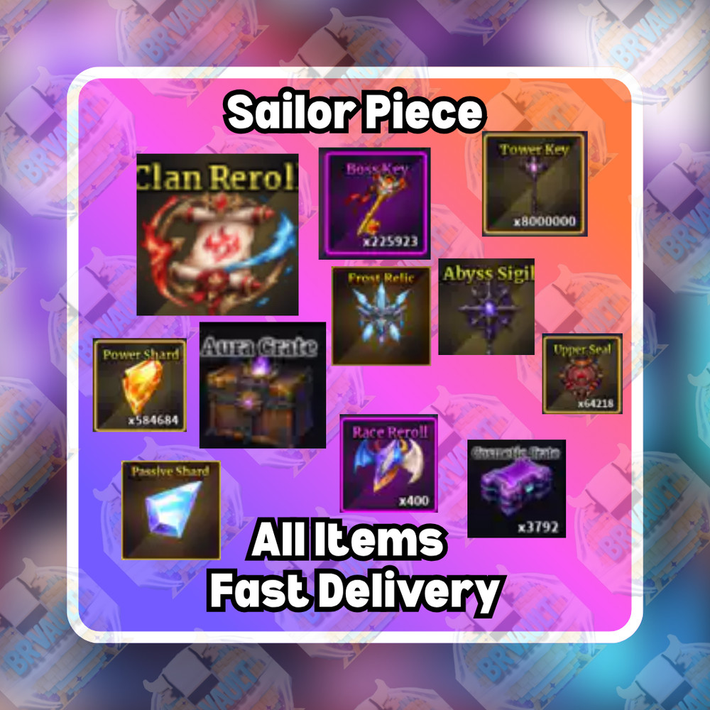 💸[CHEAPEST]💸 SAILOR PIECE🏴‍☠️ - ALL ITEMS |⚡FAST DELIVERY⚡