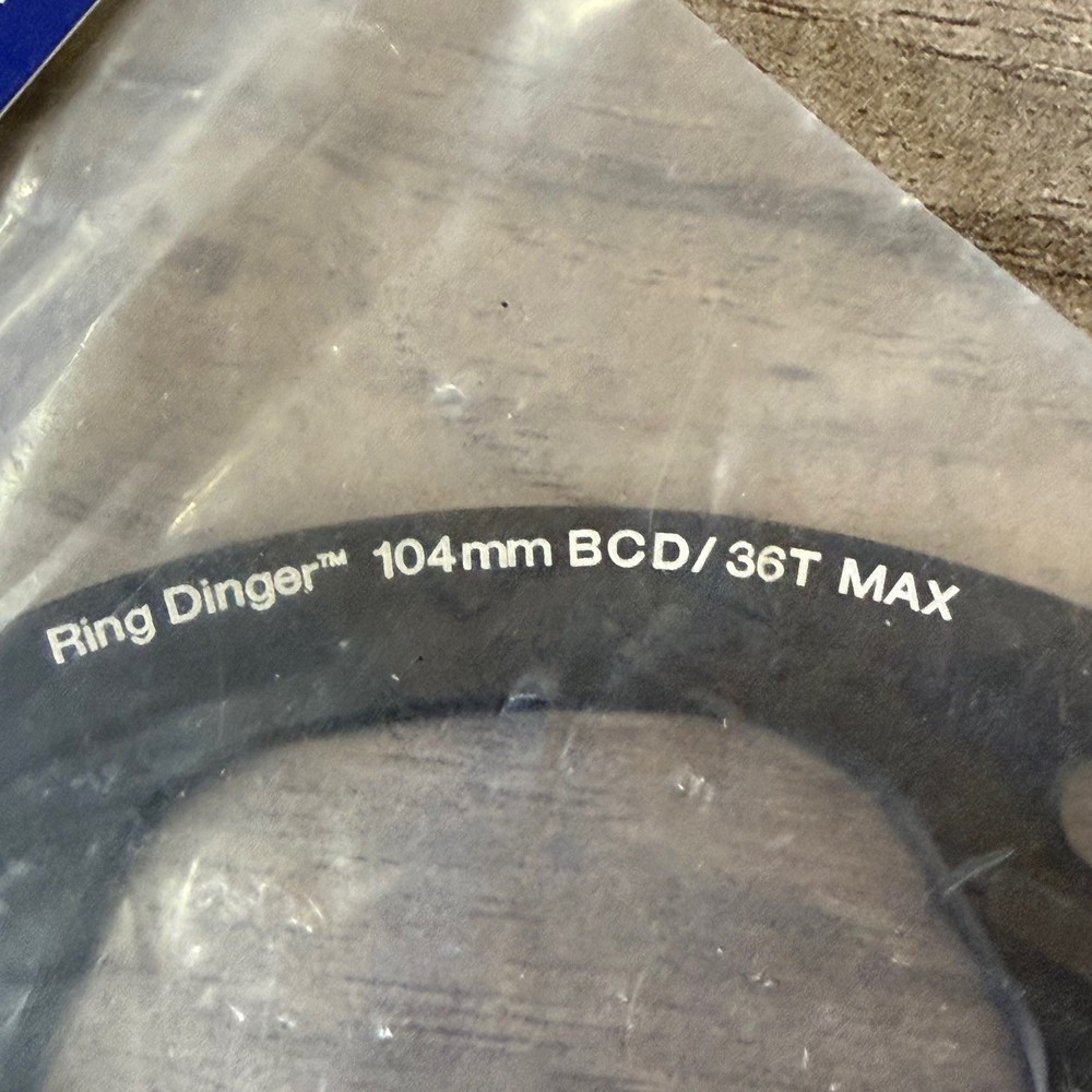 Salsa Ring Dinger Chainring Guard 36 Tooth 4 Bolt 104 BCD Black