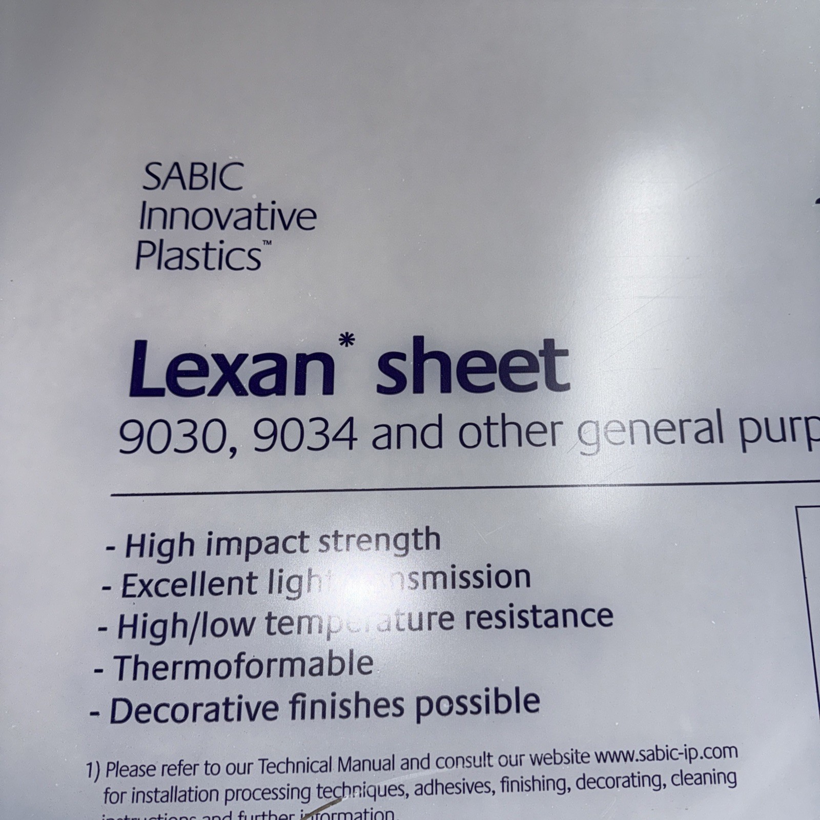 Polycarbonate Lexan (1/8” Tinted)