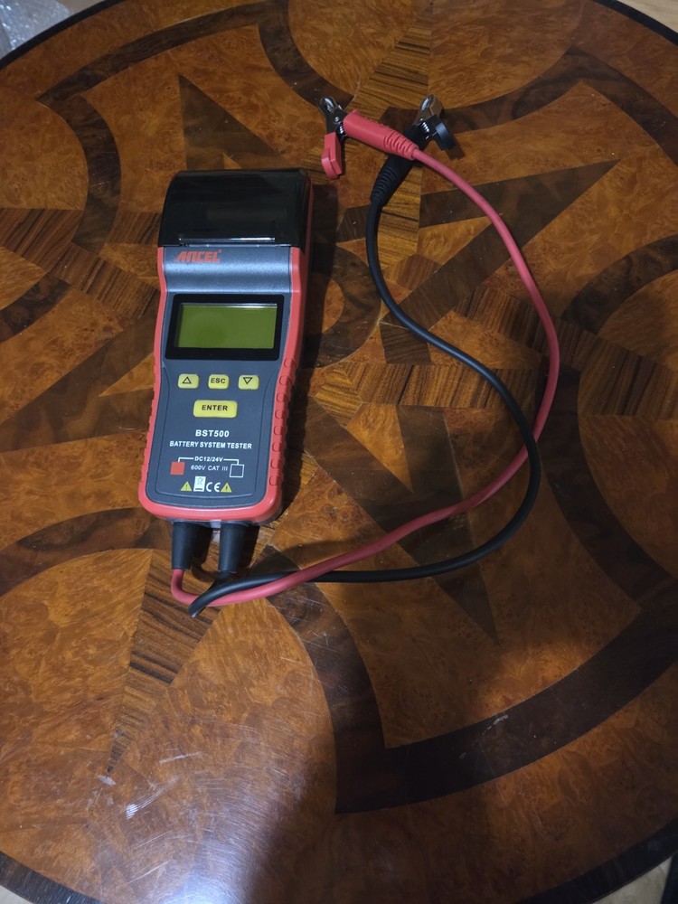 Ancel Bst500 Battery System Tester 12/24v Auto Battery Analyzer Lightly Used