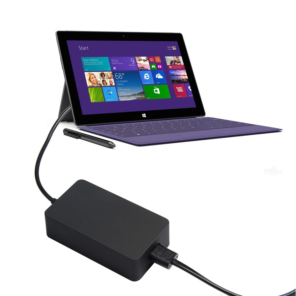 For Microsoft Surface 2 3 /Pro 1 2 /Book/ RT/ Power Charger AC Adapter