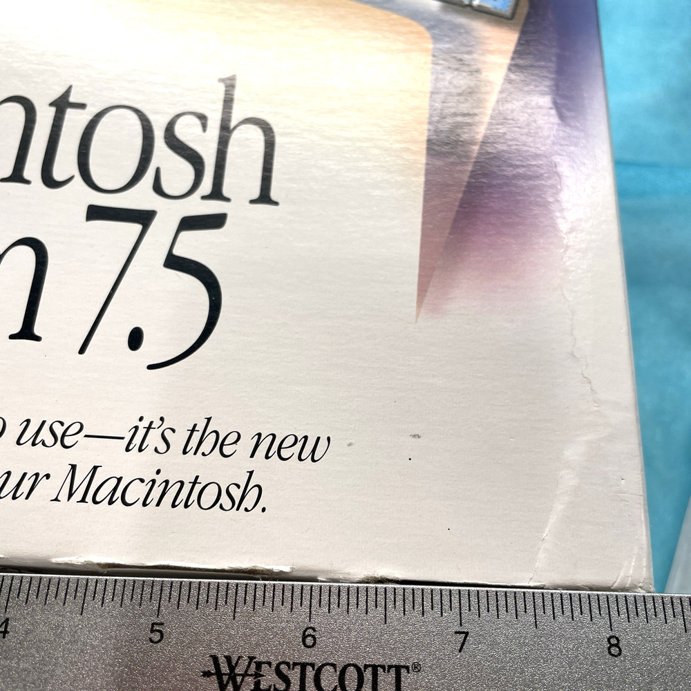 1996 Macintosh System Software 7.5 Version 7.5.3 Floppy Disks 20 Sealed, 20 Used