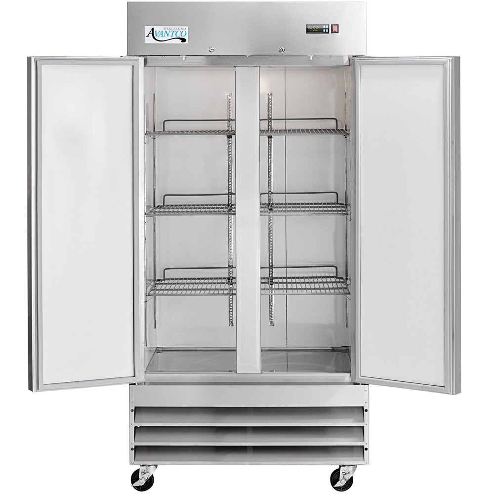 39 1/2" Solid Door Reach-In Freezer