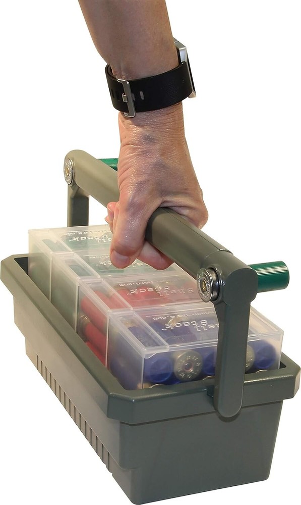 Foldable Tactical Shotshell Caddy for 12ga Boxes - Portable and Organized