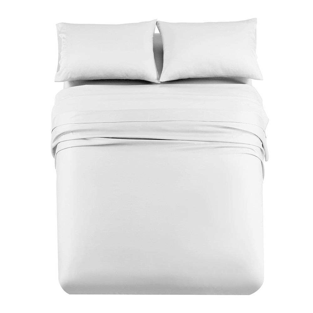Eucalyptus Tencel Lyocell Split King Adjustable 600 Thread Count Bed Sheet Set