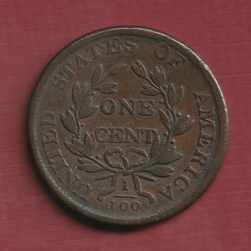 1805 USA Draped Bust Cent (VF) LGC23