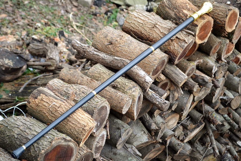 Masonic Segmented Walking Stick Cane - Freemasons - Mason - Square and Compasses