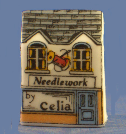 Birchcroft Miniature House Shaped Thimble -- Needlework