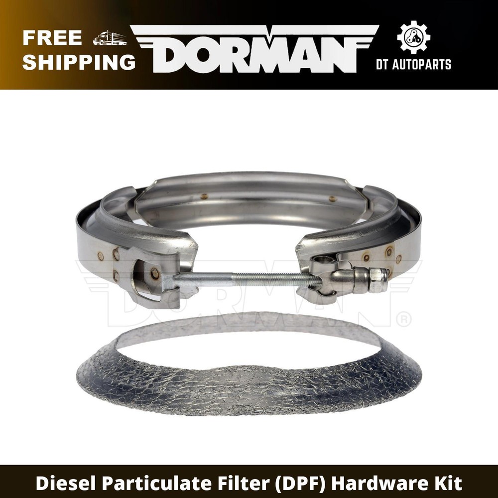 For 2014-2016 Peterbilt 567 Dorman Diesel Particulate Filter (DPF) Hardware Kit
