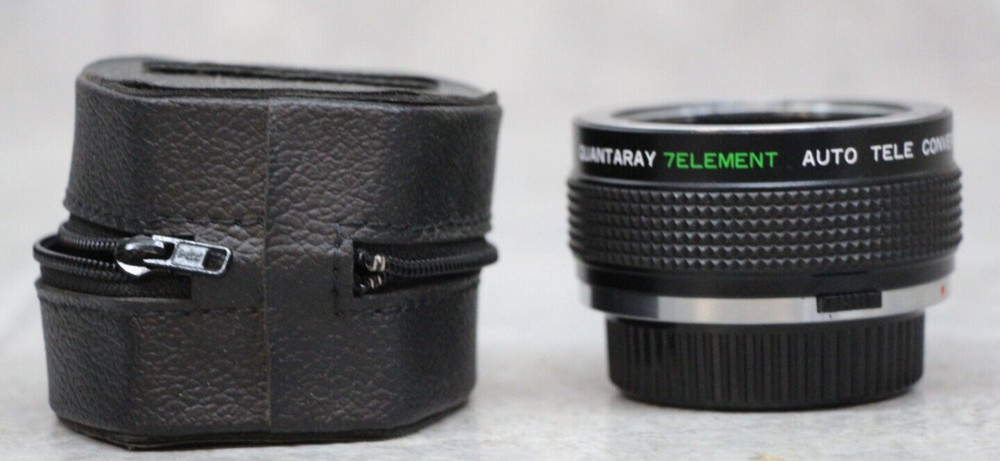 Quantaray 7 Element Auto Tele Converter 2x MC Lens