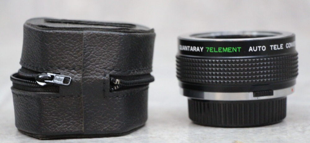 Quantaray 7 Element Auto Tele Converter 2x MC Lens