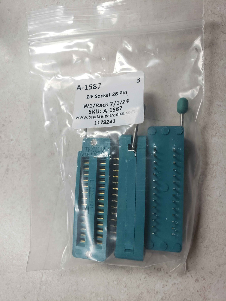 Assorted ZIF Sockets